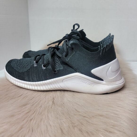 Nike TR Flyknit 3 MTLC College Navy Platinum AJ7802-410 Womens Sneakers size 7.5 - Picture 3 of 9